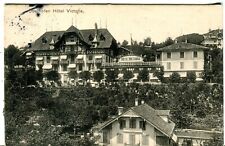 Switzerland Oberhofen - Hotel Victoria 1911 Germany mailed postcard picture