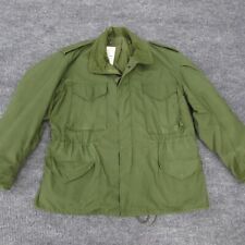 VTG M65 OG-107 Military Cold Weather Field Coat Jacket & Liner Medium Short '80 picture