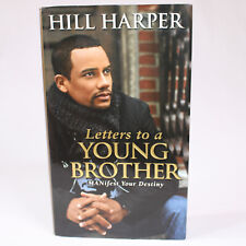 SIGNED Hill Harper Letters To A Young Brother 1st ED. Hardcover Book w/DJ 2006 picture