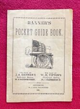 1888 DANNER'S POCKET GUILD BOOK - GETTYSBURG - RARE ORIGINAL BOOKLET picture
