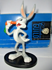 BUGS BUNNY w/ CARROT Figurine WB Collector's Guild Warner Bros 1996 Mint +Box 7