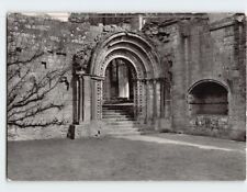 Postcard East Processional Doorway Dryburgh Abbey Melrose Scotland picture