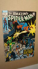 AMAZING SPIDER-MAN 82 *SOLID* VS ELECTRO 4TH APPEARANCE MARVEL picture