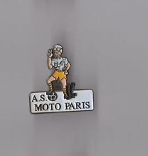 Pin's AS Association Sportive / Moto Paris (police motard - football) picture