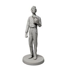 Retired 1980's Abraham Lincoln White Porcelain Figurine Franklin Mint N.I.B#471 picture