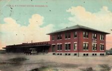 Railroad Freight Station Woodlawn Lancaster Pennsylvania PA Depot 1912 Postcard picture
