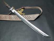 CUSTOM HANDMADE D2 TOOL STEEL, KATANA SWORD NINJA COMBAT SWORD SAMURAI SWORD picture