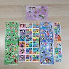 Powerpuff Girls Stickers Lot Cartoon Network Y2K 2000 Bubbles MoJo Toonami VTG picture