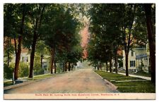 1912 South Main St. looking North from Botsfords Corner, Sherburne, NY Postcard picture
