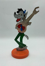 Old soviet bottle opener Wolf with guitar Metal figurine USSR Rare Cartoon 80s picture
