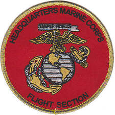 Officially Licensed USMC Headquarters Flight Section Patch picture