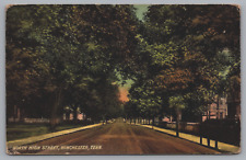 North High Street Winchester Tennessee c1912 Street ViewVintage Postcard picture