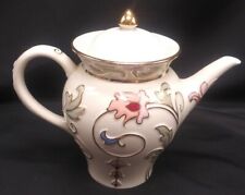 Lenox  Gilded Garden Teapot. Tea Time Party Porcelain Flowers Unused picture