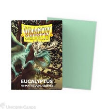 Dragon Shield Dual Matte Eucalyptus : Standard Size (100) - One Piece/Digimon/Po picture