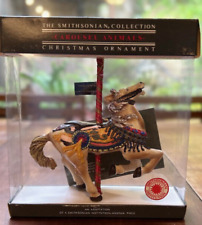 Vintage Carousel Horse Ornament from the Smithsonian Institute---NIB  Kurt Adler picture