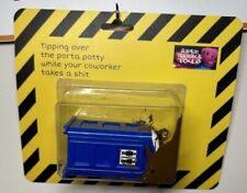 Porta Potty Tipped Over Bootleg 4 Adults Artist Collectible Figure Poop Doody 💩 picture
