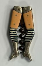 Rare Vintage Antique Corkscrew Ladies Legs Steinfield & Reimer Germany c1894 picture
