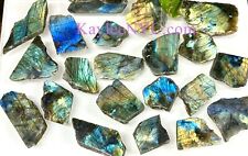 Wholesale Lot 2 Lbs Natural Labradorite Polished Slab Crystal picture
