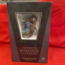 Star Wars 2008 Gentle Giant Aayla Secura 1:6 Collectible Mini Bust 1069/4250 MIB picture