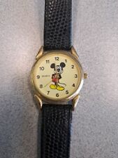 Mickey Mouse Vintage Rare Quartz Disney Watch Needs Battery Fast  picture