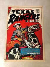 TEXAS RANGERS in ACTION #10 Art Original Cover Proof 1957 WESTERN Charlton picture