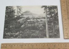 THE DESERTED CAMP - © 1907 L.A. HUFFMAN - Cowboy / Western - POST CARD - #3680 picture
