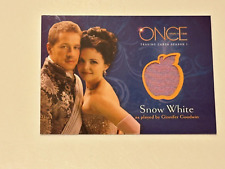 Once Upon a Time Ginnifer Goodwin as Snow White Wardrobe Card # M14 picture