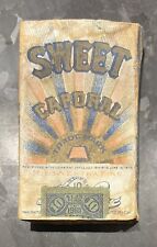 AUTHENTIC 1910 SWEET CAPORAL CIGARETTES TOBACCO BOX T206 BASEBALL CARDS picture