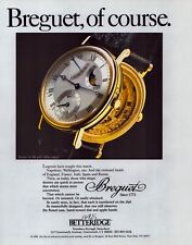 1990 BREGUET 18K Gold Watch ~ VINTAGE PRINT ADVERTISEMENT picture