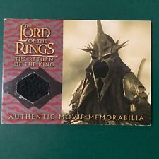 TOPPS Lord of the Rings 2004 Witch-King's Cloak Authentic Movie Memorabilia picture