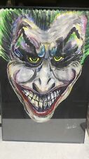 Diddler Joker Puff Daddy Bad Boys Joker Halloween Painting 12x18 1 Of 1 picture