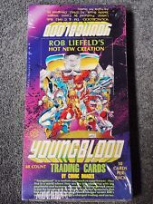 Youngblood Trading Cards Sealed Box Comic Images 1992 Rob Liefeld picture