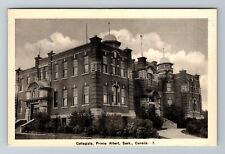 Saskatchewan Canada, Prince Albert Collegiate Vintage Souvenir Postcard picture