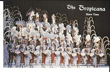 The Tropicana Hotel and Casino Las Vegas Show Time Showgirls room postcard NV picture
