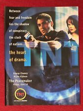 George Clooney & Nicole Kidman The Peacemaker TNT 2002 Print Ad - Great to Frame picture