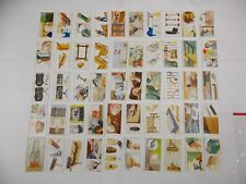 Wills Cigarette Cards Household Hints 1936 Complete Set 50 picture