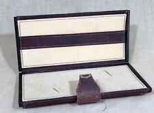 LONGINES 1960 1970s  Watch Box Case Chronograph 13ZN Lindbergh ADMIRAL GOLD OEM picture
