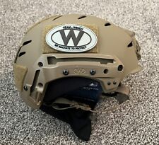 Team Wendy Coyote Brown EXFIL Tactical Carbon Bump Helmet Size 2 VBSS DEVGRU SOF picture