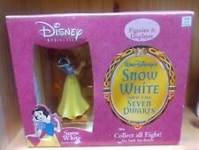 Vintage Rare Disney Snow White and the Seven Dwarfs Figurines & Displayer picture