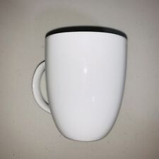 THRESHOLD Coupe White Porcelain Coffee Mug Tea Cup picture