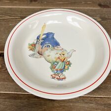 Homer Laughlin Kitchen Kraft “China Lady” Vintage 10” Pie Plate USA picture