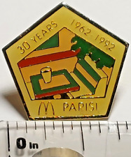 McDonald's Parisi 30 Years 1962-1992 Lapel Pin (031823) picture