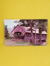 Newry Maine Postcard Sunday River Covered Bridge #228 picture