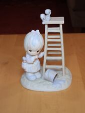 Precious Moments Vintage 1988 My Days Are Blue Without You #520802 No Box picture