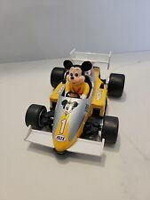 1988 DISNEY MICKEY MOUSE PULL BACK RACE CAR VEHICLE MASUDAYA JAPAN TOY Works picture