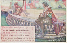 SONGS FROM SHAKESPEARE #15-CLARION SERIES~ARTIST FRANK CHESWORTH~1905 POSTCARD picture