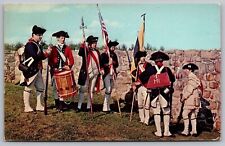 Fort Frederick Maryland First MD Regiment Official Headquarters Chrome Postcard picture