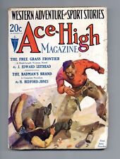 Ace-High Magazine Pulp Jun 1928 Vol. 42 #3 VG- 3.5 picture