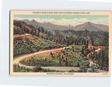 Postcard Smith River Divide Redwood Highway California USA picture