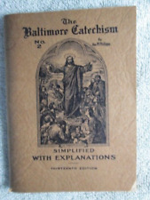 Antique The Baltimore Catechism, No. 2, Copyright 1911 picture